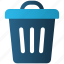 delete, dustbin, e-commerce, trash, waste 