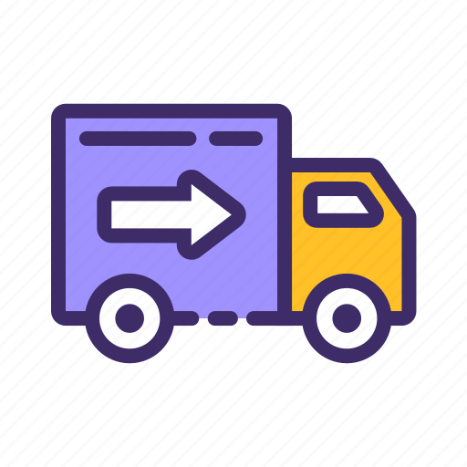 Delivery, shipping, transport, truck icon - Download on Iconfinder