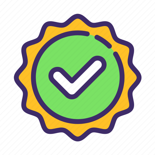 Badge, check, mark, tick icon - Download on Iconfinder