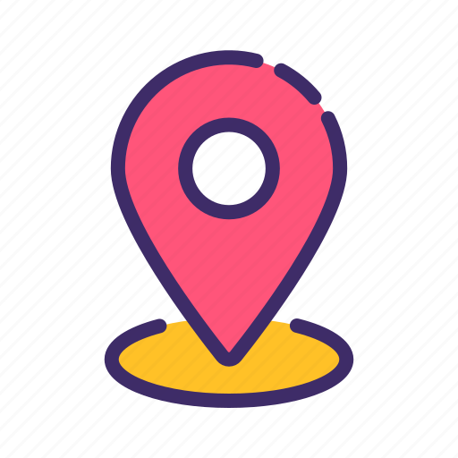 Gps, location, marker, pin icon - Download on Iconfinder