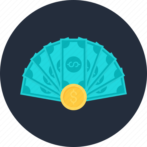 Cash, coin, commerce, dollar, money, shopping, wealth icon - Download on Iconfinder