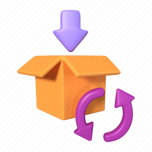 Shopping, online, store, order, packing, processing, package 3D illustration - Download on Iconfinder