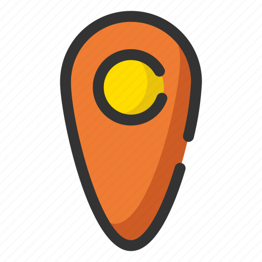 Location, map, pin, marker, pointer, gps, navigation icon - Download on Iconfinder
