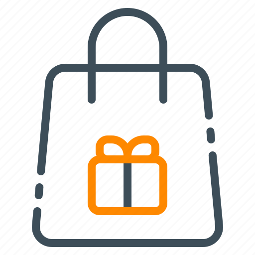 Ecommerce, shopping, bag, gift, store icon - Download on Iconfinder