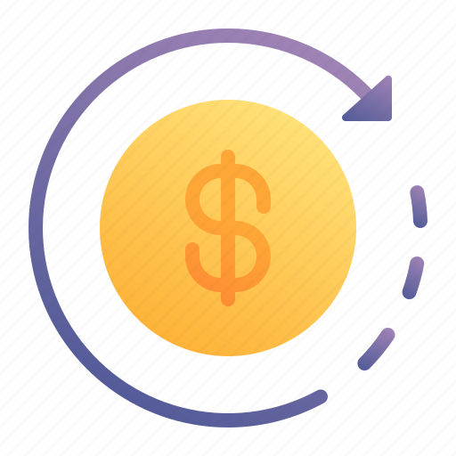 Refund, cashback, coin, cash, money icon - Download on Iconfinder