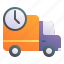 truck, shipping, delivery, time, fast 