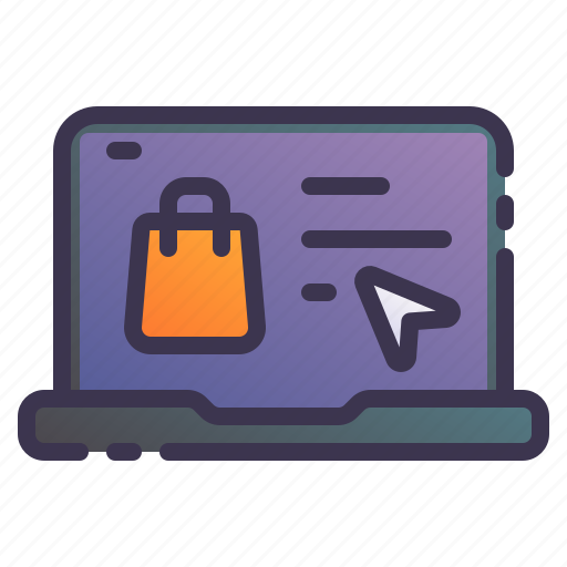 Laptop, ecommerce, online, shopping, market icon - Download on Iconfinder
