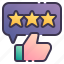 rating, review, feedback, customer, star 