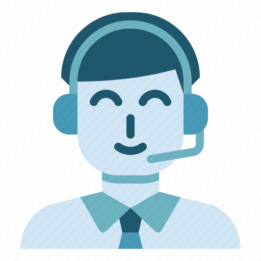 Support, service, help, male, operator icon - Download on Iconfinder