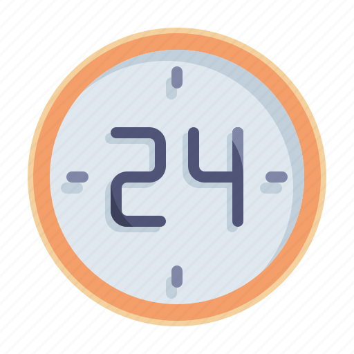 Hours, time, service, support, 24 icon - Download on Iconfinder