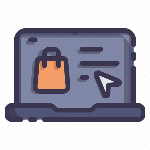 Laptop, ecommerce, online, shopping, market icon - Download on Iconfinder