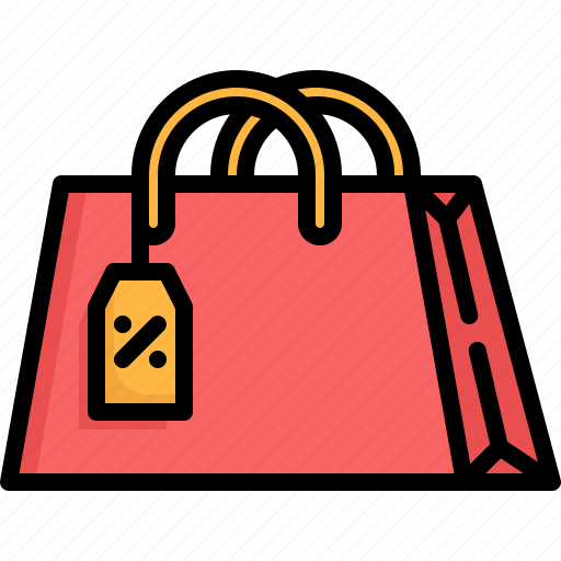 Shopping, bag, ecommerce, commerce, online, sale, discount icon - Download on Iconfinder
