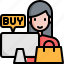 customer, ecommerce, commerce, online, shopping, bag, buy 