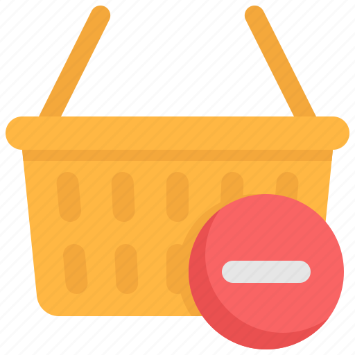 Remove, basket, cart, delete, ecommerce, online, shopping icon - Download on Iconfinder