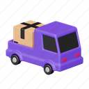 delivery, transport, vehicle, transportation, truck, package 
