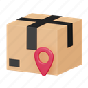 delivery location, delivery, transportation, truck, package 