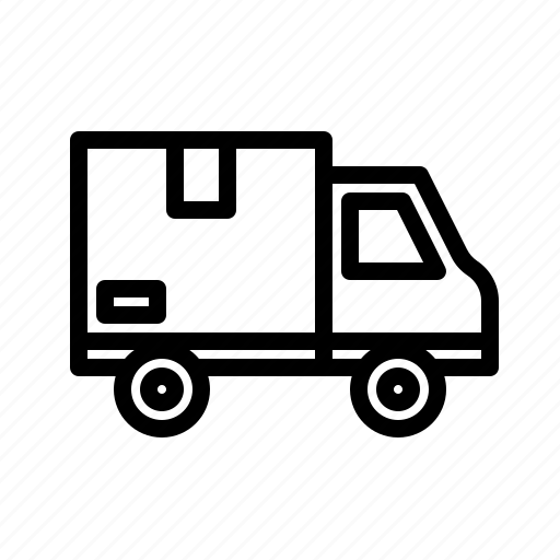 Pick up, delivery, truck, package icon - Download on Iconfinder