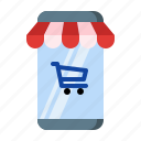 ecommerce, shopping, mobile phone, shop