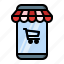 ecommerce, handphone, shopping, shop 