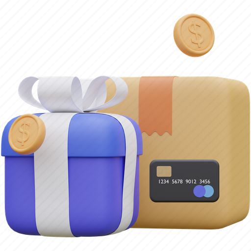 Shopping online, e-commerce, credit card, store, shopping, sale, money 3D illustration - Download on Iconfinder