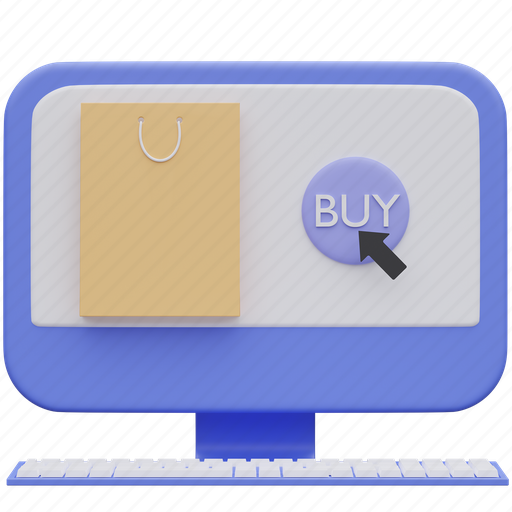 Shopping online, e-commerce, delivery, store, shopping, sale, online store 3D illustration - Download on Iconfinder