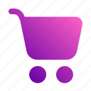 shopping, cart, delivery, ui, commerce, and, store, trolley, online