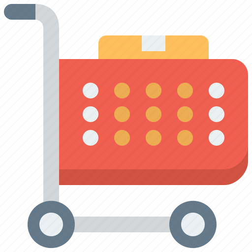 Cart, checkout, shop, shopping, trolley, basket, business icon - Download on Iconfinder