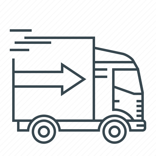 Delivery, lorry, shipping, truck, vehicle, transportation icon - Download on Iconfinder
