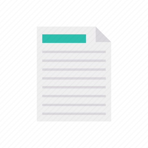 File, document, paper, page icon - Download on Iconfinder