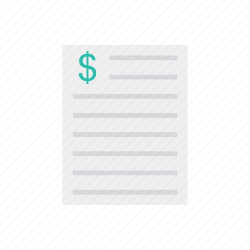 Invoice, bill, receipt, document icon - Download on Iconfinder