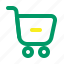 ecommerce, store, business, e, commerce, shop, cart, trolley, minus 