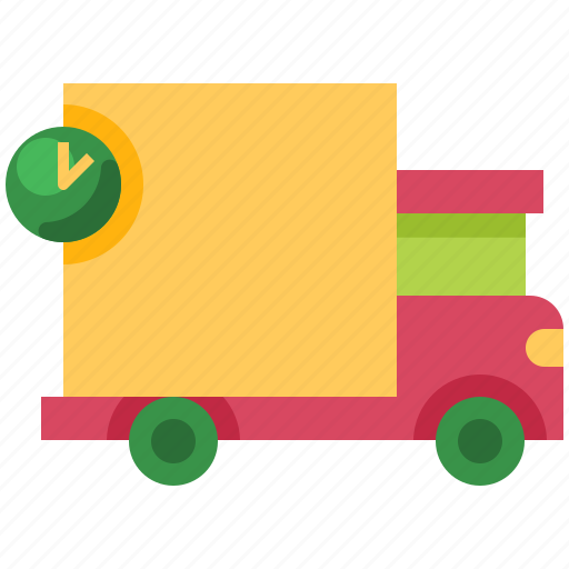 Cargo, delivery, logistics, on transit, package, shipping, truck icon - Download on Iconfinder