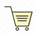 cart, online shopping, trolley
