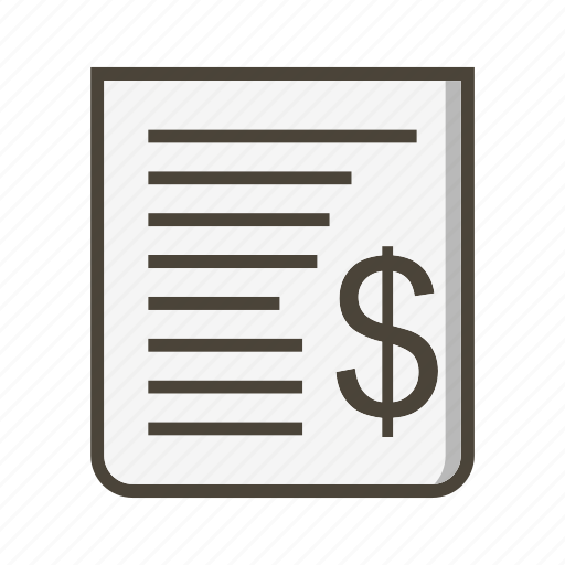Bill, cash receipt, receipt icon - Download on Iconfinder