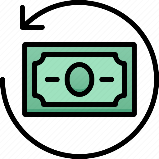 Cash, back icon - Download on Iconfinder on Iconfinder
