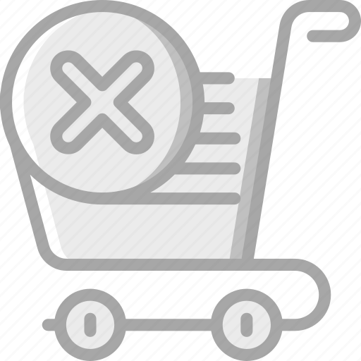 Delete, e commerce, e-commerce, ecommerce, shopping, trolly icon - Download on Iconfinder