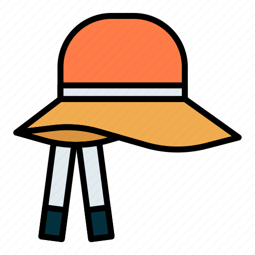 Beach, hat, spring, summer, travel, vacation icon - Download on Iconfinder