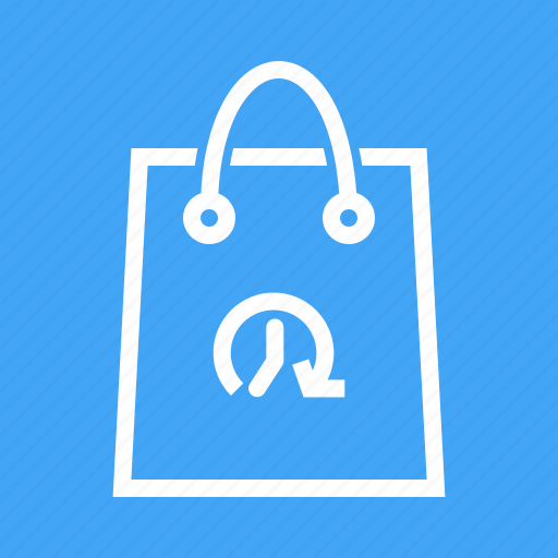 Bag, hand carry, limited time offer, purchase, shop, shopping, timer icon - Download on Iconfinder