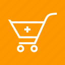 basket, cart, items, market, retail, shopping, trolley