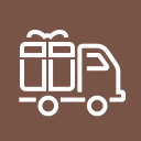 delivery, ecommerce, move, service, transport, truck, van