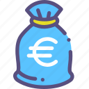 bag, currency, euro, european, money