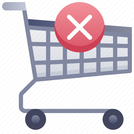 Cart, cancel, trolley, ecommerce, shop, shopping, store icon - Download on Iconfinder