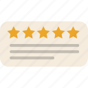 review, rating, testimonial, feedback, stars, trusted, genuine, quality, criticism