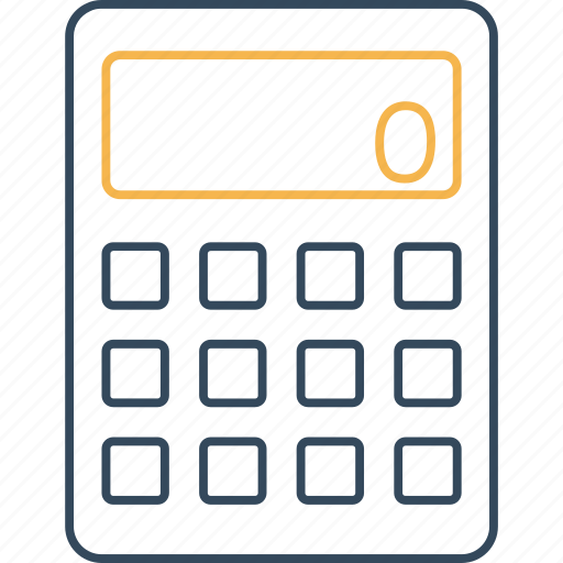 Calculator, calc, calculate, calculation, finance, maths icon - Download on Iconfinder
