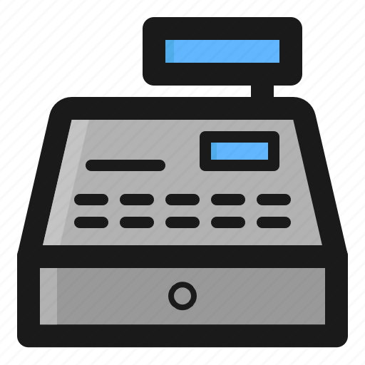 Cash, commerce, e, machine, payment, register icon - Download on Iconfinder