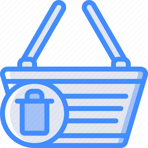 Basket, delete, e commerce, e-commerce, ecommerce, shopping icon - Download on Iconfinder