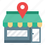 address, ecommerce, location, marker, navigation, shop, store 