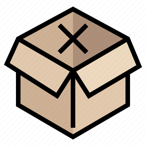 Box, empty, out of stock, product, shopping, stock, store icon - Download on Iconfinder