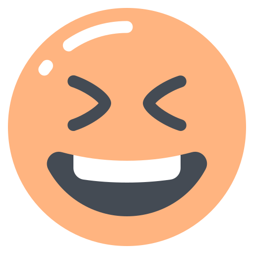Face, grinning, squinting icon - Free download on Iconfinder