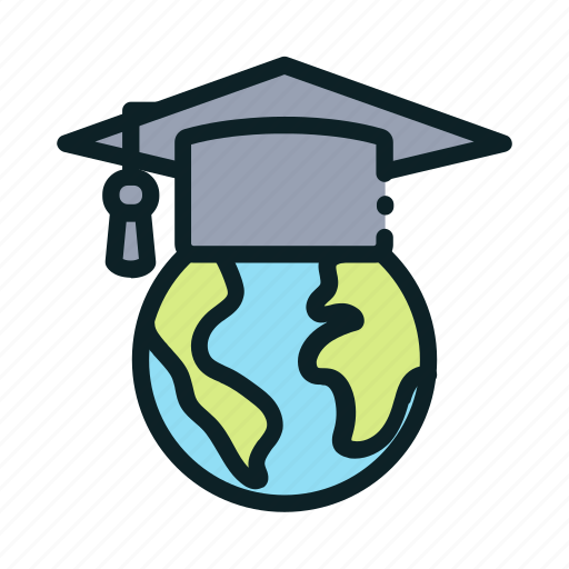 Education, global, graduate, graduation, online icon - Download on Iconfinder